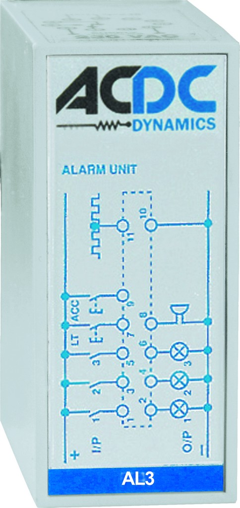 AL3 12VDC 12VDC Alarm Relay- 3 I/P + 3 O/P