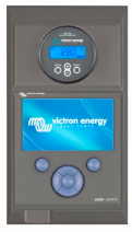 Wall mounted enclosure for Color Control GX and BMV or MPPT