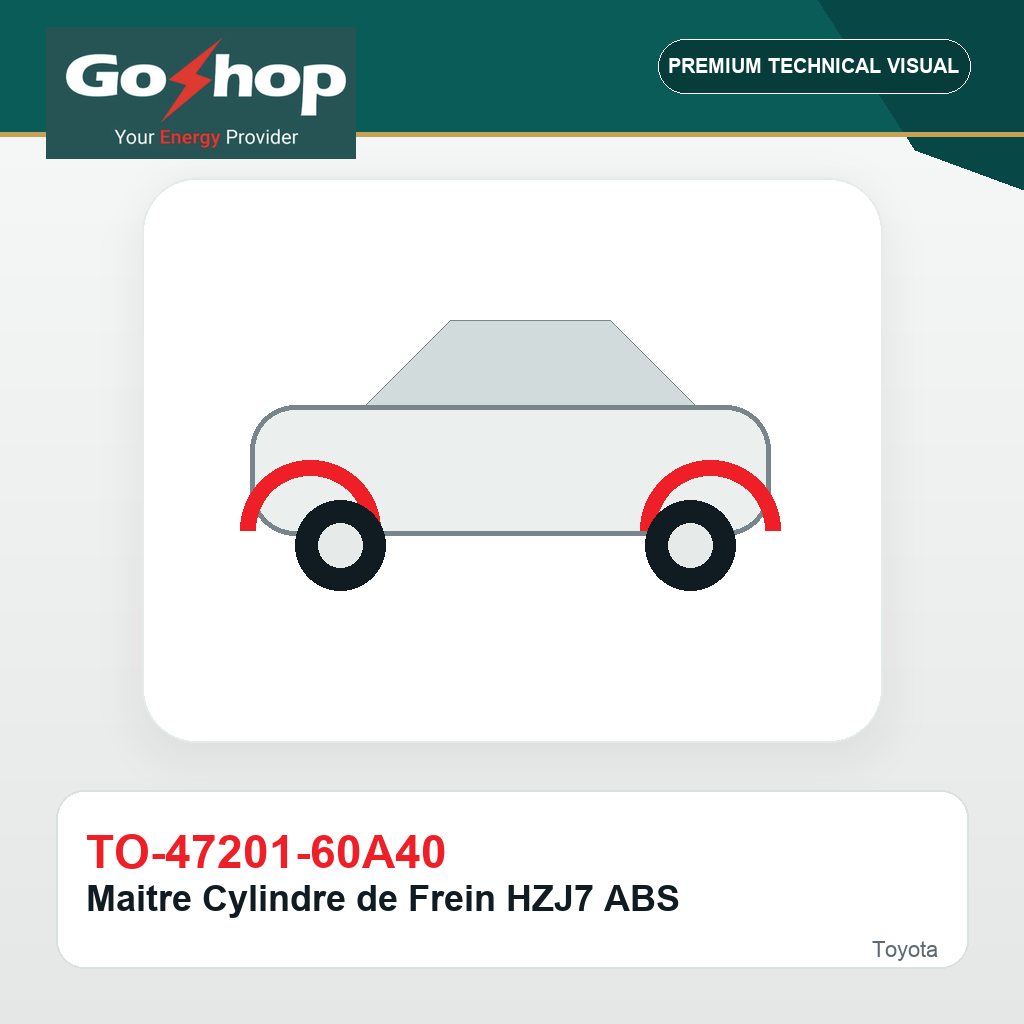 Maitre Cylindre de Frein HZJ7 ABS