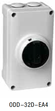 Onesto DC Switch Disconnector with IP66 waterproof box ODD -32D -E4, 1000V, 32A, 4P