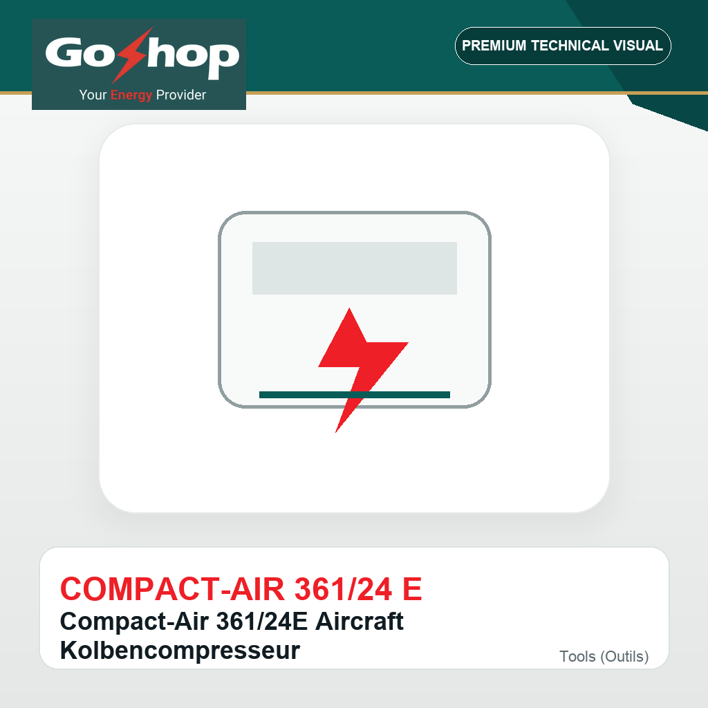 Compact-Air 361/24E Aircraft Kolbencompresseur