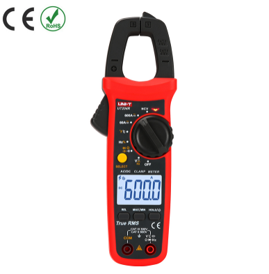 [UT204R] UNI-T Digital Clamp Meter AC/DC 600A