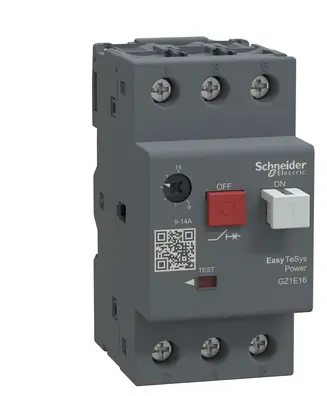 [SE-GZ1E16] SCHNEIDER - Easypact TVS GZ1 Motor Circuit Breaker 9-14