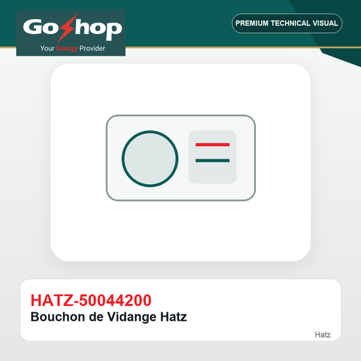 [HATZ-50044200] Bouchon de Vidange Hatz