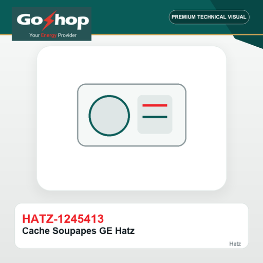 [HATZ-1245413] Cache Soupapes GE Hatz