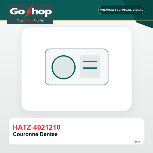 [HATZ-4021210] Couronne Dentee