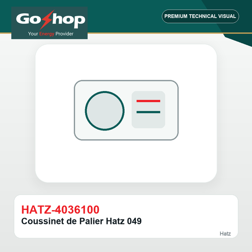[HATZ-4036100] Coussinet de Palier Hatz 049