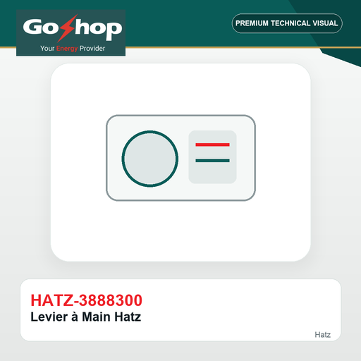 [HATZ-3888300] Levier à Main Hatz