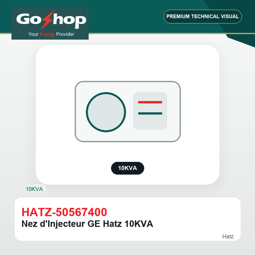 [HATZ-50567400] Nez d'Injecteur GE Hatz 10KVA