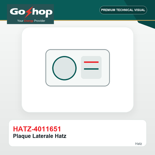 [HATZ-4011651] Plaque Laterale Hatz