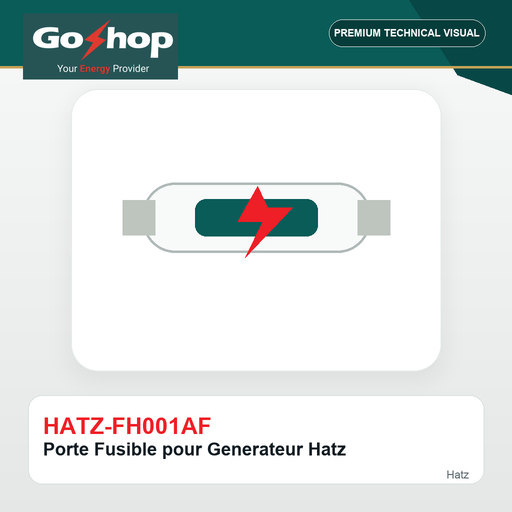 [HATZ-FH001AF] Porte Fusible pour Generateur Hatz