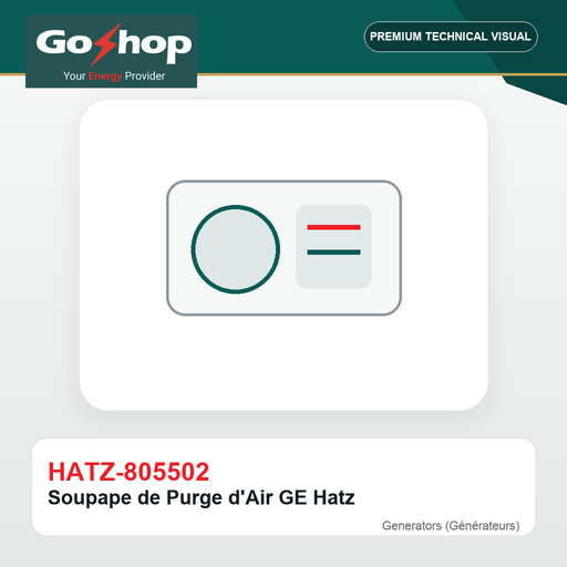 [HATZ-805502] Soupape de Purge d'Air GE Hatz