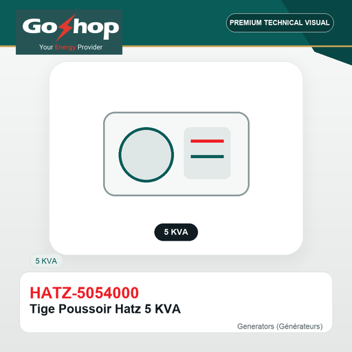 [HATZ-5054000] Tige Poussoir Hatz 5 KVA