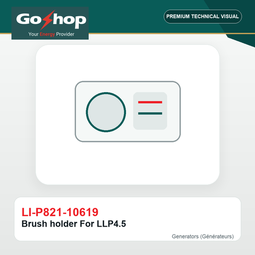 [LI-P821-10619] Brush holder For LLP4.5