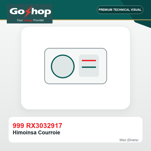 [999 RX3032917] Himoinsa Courroie