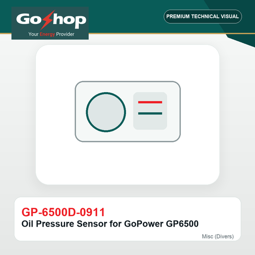 [GP-6500D-0911] Oil Pressure Sensor for GoPower GP6500
