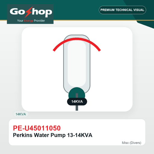 [PE-U45011050] Perkins Water Pump 13-14KVA