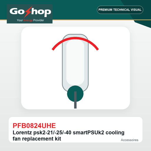 [PFB0824UHE] cooling fan replacement kit(ventilateur)