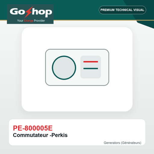 [PE-800005E] Commutateur -Perkis