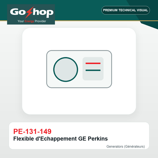 [PE-131-149] Flexible d'Echappement GE Perkins