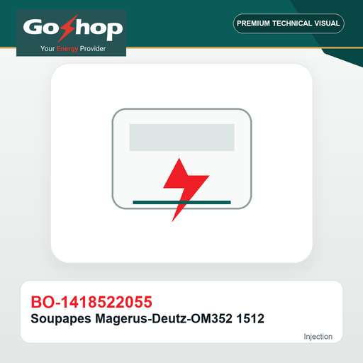 [BO-1418522055] Soupapes Magerus-Deutz-OM352 1512