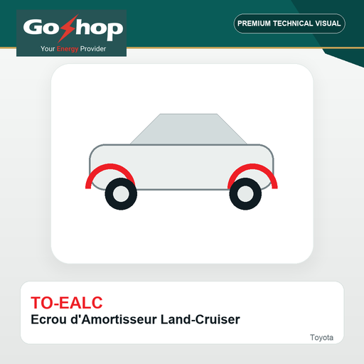 [TO-EALC] Ecrou d'Amortisseur Land-Cruiser