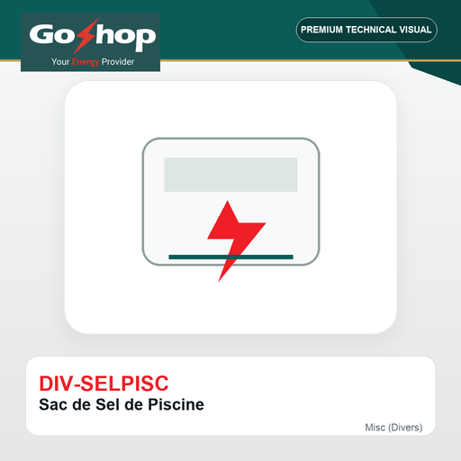 [DIV-SELPISC] Sac de Sel de Piscine