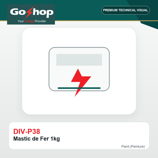 [DIV-P38] Mastic de Fer 1kg