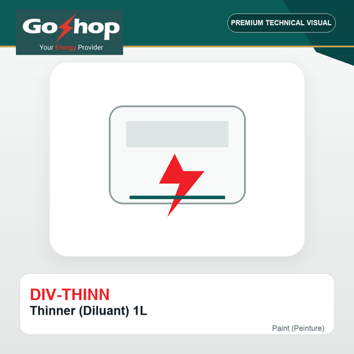 [DIV-THINN] Thinner (Diluant) 1L