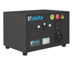 [DELTA-SRV 1110] Delta 10kVA régulateur de tension monophasé 130-270 (-40+25)bande d'entrée, 220V ±1 Sortie