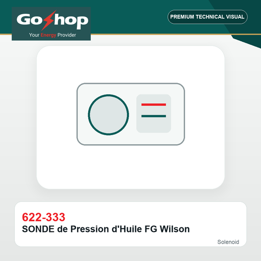 [622-333] SONDE de Pression d'Huile FG Wilson
