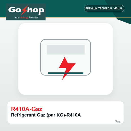 [R410A-Gaz] Refrigerant Gaz (par KG)-R410A
