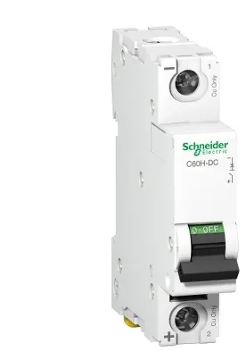 [SE-A9N61514] SCHNEIDER - Electric Circuit Breaker C60H-DC 250VDC 30A 1P C