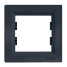[SE-EPH5800171] Schneider Plaque 1 poste Anthracite