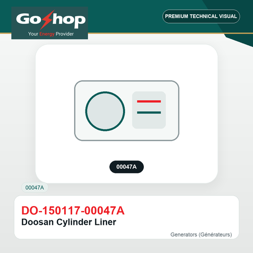 [DO-150117-00047A] Doosan Cylinder Liner