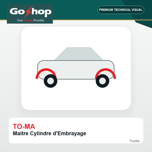 [TO-MA] Maitre Cylindre d'Embrayage