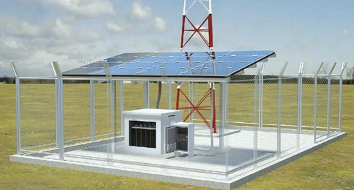 Solar Mini Grid 10 kVa / 230V / 5 kW BTS / 80 kWh Lithium / 27 kW PV / 20 kVa Generator