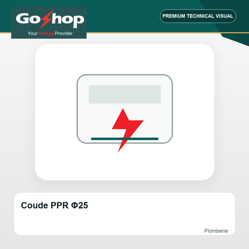 Coude PPR Φ25