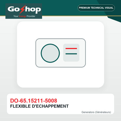 [DO-65.15211-5008] FLEXIBLE D'ECHAPPEMENT